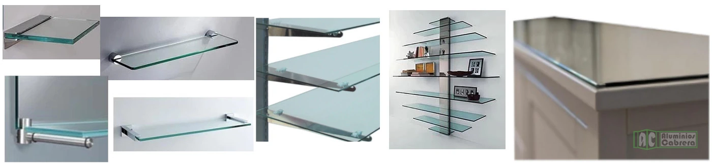 Cristales para Estanterías y muebles
