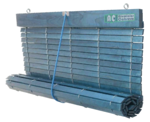 persiana-alicantina-madera-barnizada-azul persiana-alicantina-madera-barnizada-azul