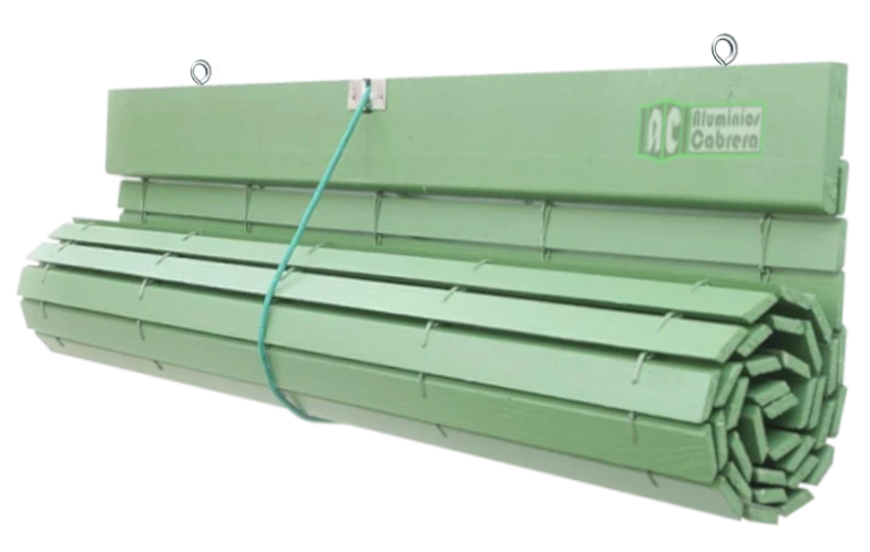 persiana-alicantina-madera-pintada-verde persiana-alicantina-madera-pintada-verde