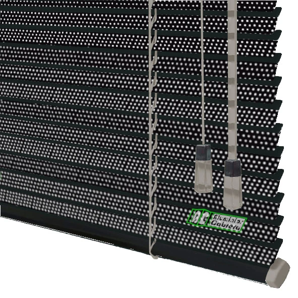 65 - Microperforada Negro Ref. 7687 Veneciana